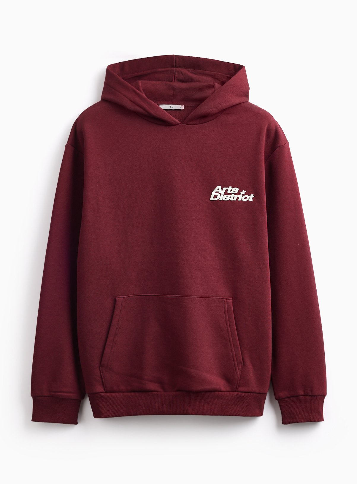 Red Arts District Graphic Hoodie  L - Image 3 thumbnail